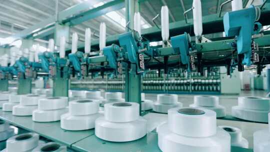 纺织轻纺 纺织工厂 轻工业 纺织服装 工业