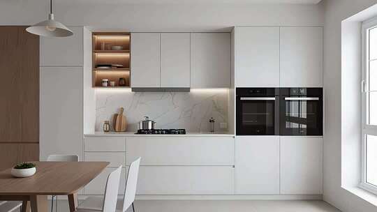 现代简约别墅设计厨房设计