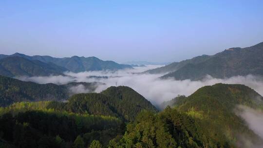 美丽乡村（素材）——歙县官川村云海场景