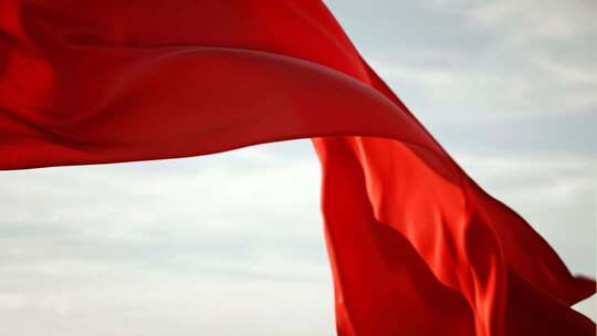 国庆节红旗飘扬党政视频
