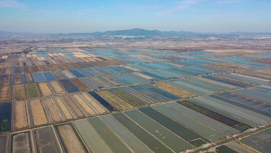 安徽省马鞍山市丹阳湖农场航拍