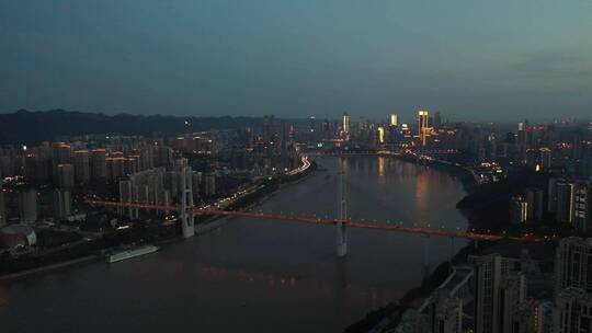 中国重庆城市风光航拍4K