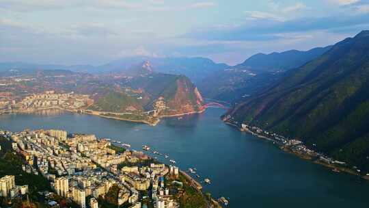 长江三峡巫峡风光