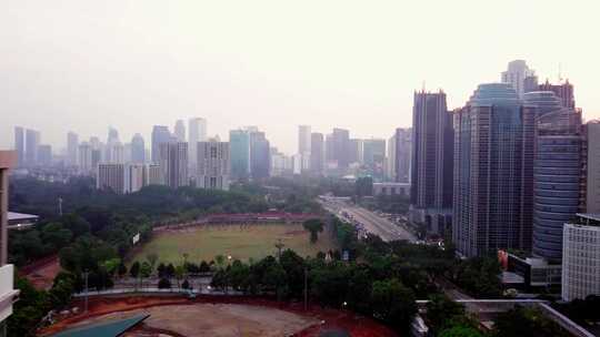 建筑物，摩天大楼，领域，城市