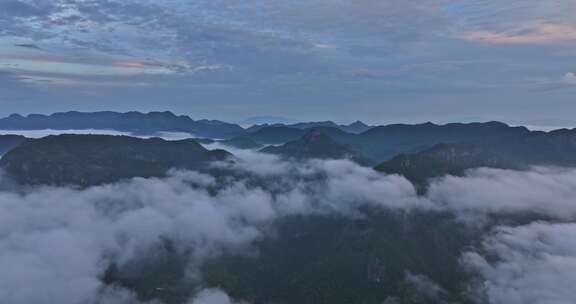 浙江台州神仙居云海HDR航拍