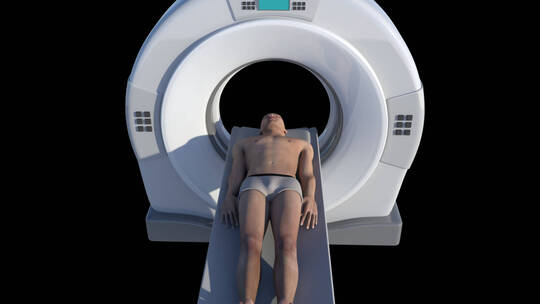 CT核磁共振模拟动画