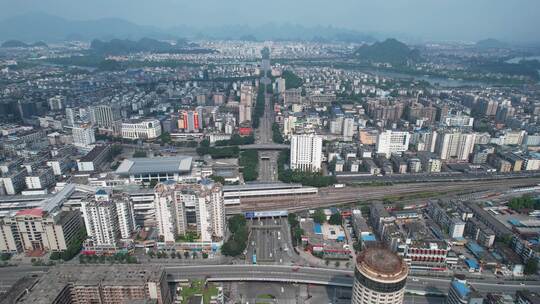 桂林象山区城市建筑