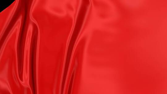 红旗旗帜红布转场带通道