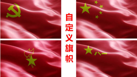 自定义党政旗帜党旗红旗少先队旗军旗