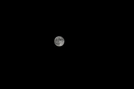 月亮升起延时摄影 风光摄影 时间流逝 月球