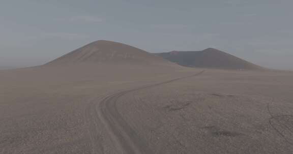 马蹄山火山航拍风光