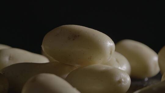 土豆马铃薯影棚拍摄log视频素材模板下载