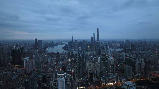 上海黄浦区大景人民广场陆家嘴地标宣传片