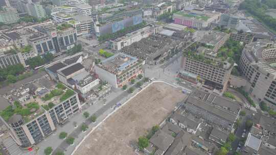 杭州西湖延安路城市风景