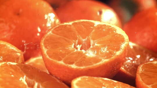 柑橘 桔子特写