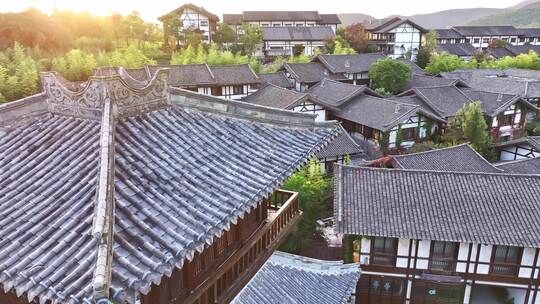 4K航拍常州旅游茅山风景区-东方盐湖城