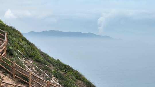 风景，无人机航拍，深圳，海边风景