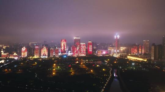 海口滨海大道夜景