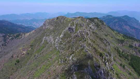 航拍浙西清凉峰