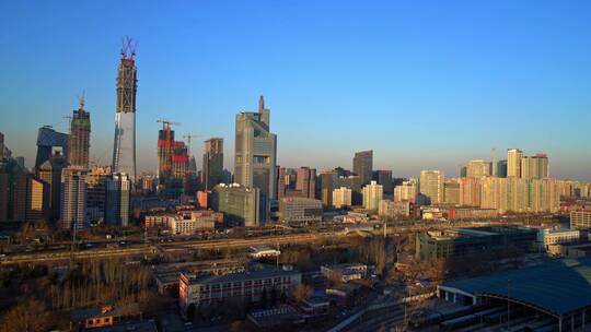 北京国贸建筑风光