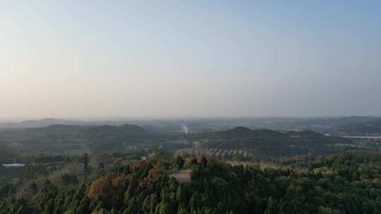 四川德阳罗江三国点将台附近景