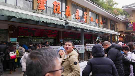 4k飞来峰灵隐寺售票处