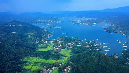 水库自然风光千岛湖