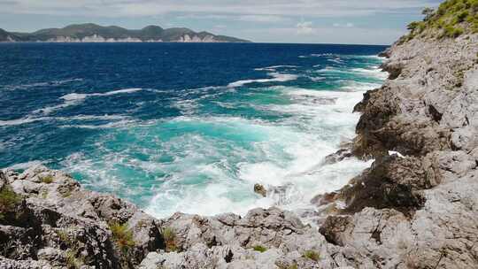 海边悬崖海岸线