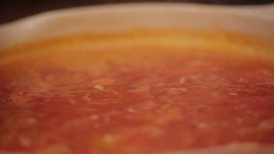 厨师煮番茄汤 (5)视频素材模板下载