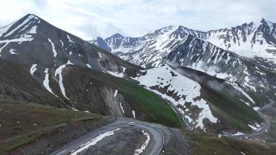 2023最新独库公路雪山峡谷公路