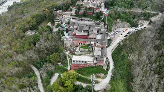 山西五台山佑国寺南山寺实拍