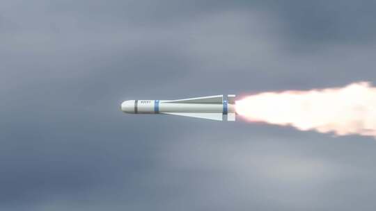 4K-高速飞行的导弹