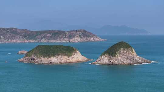 香港西贡区航拍