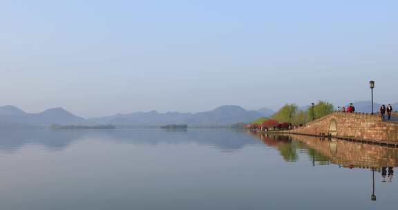 杭州西湖春天风光