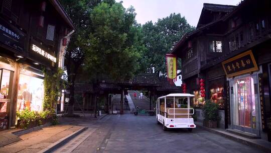 杭州拱墅区桥西历史文化街区4K视频素材