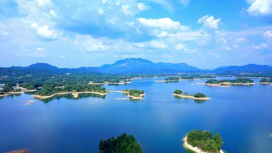 水库自然风光千岛湖