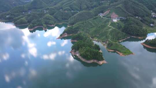 邵阳大圳水库航拍