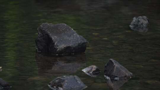 小溪 河流 瀑布意境 治愈夏天 白噪音 乘凉