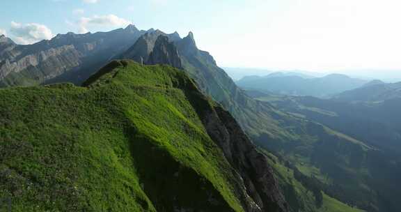 Altenalp Turm，山脉，无人机