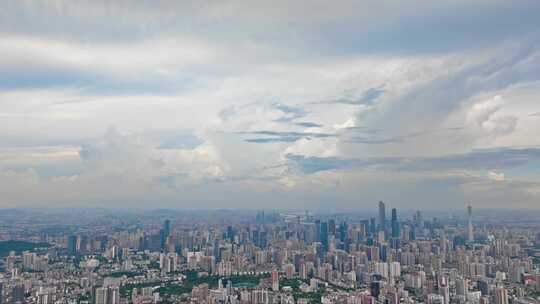 广州大全景航拍延时