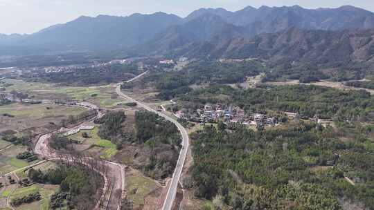 桂林兴安县白石乡田园山景