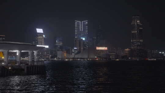 香港维多利亚港夜景