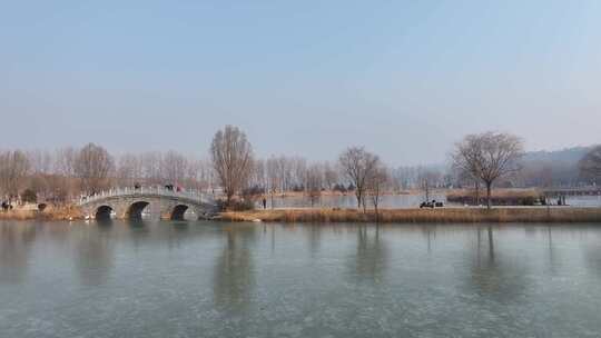 三门峡黄河公园景色