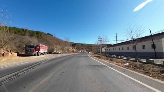 城市道路开车第一视角  记录仪视角