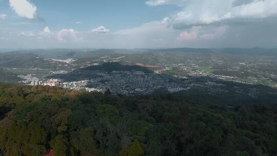 山区小城视频云南楚雄武定县城