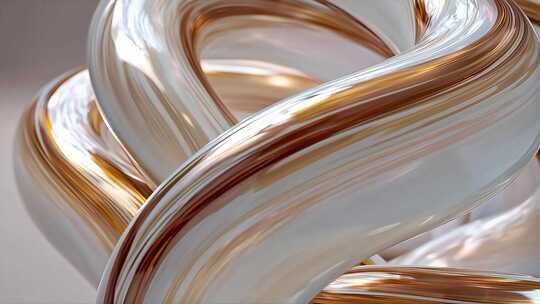 3D渲染抽象流体素材