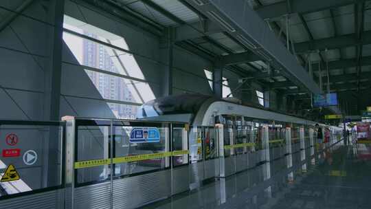 重庆轨道交通视频素材模板下载