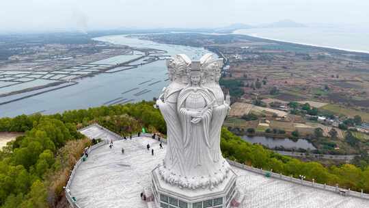 汕尾海丰大德五身妈祖 海丰地标建筑