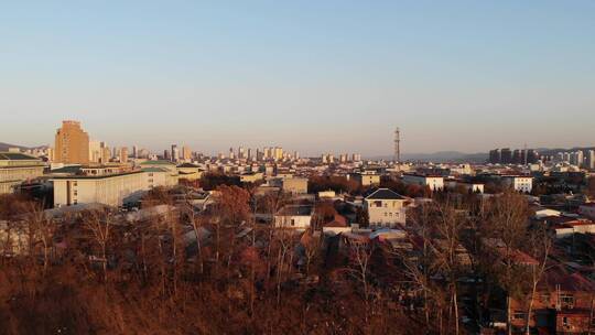 城市航拍空镜