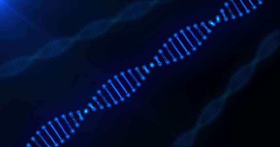 3D科技医疗影像旋转的DNA